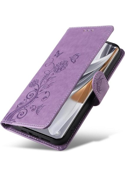Oppo Oppo 10 Pro 5g Çiçek Deri Kart Yuvaları Flip Case Için Flip Case (Yurt Dışından)