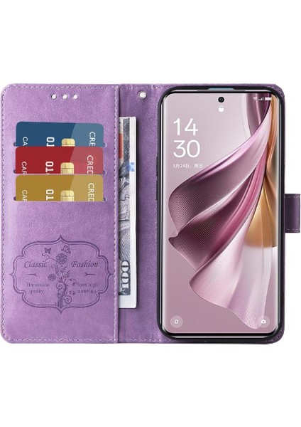 Oppo Oppo 10 Pro Artı Çiçek Deri Flip Kart Yuvaları Için Flip Case (Yurt Dışından) indirimleri