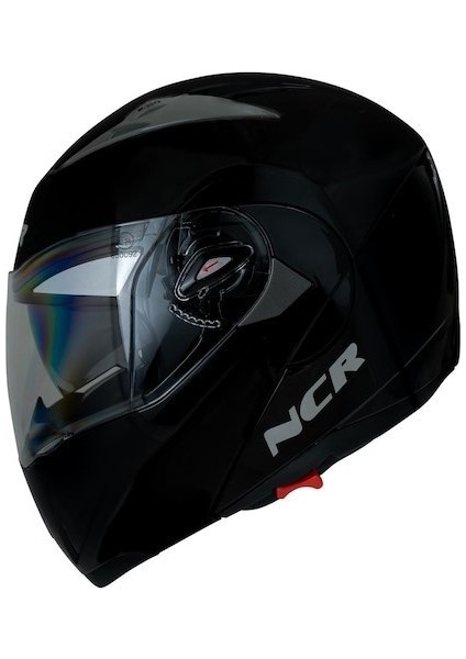 Çene Açılır Kask Mat Siyah (L)