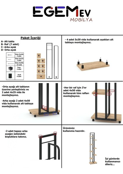 Kahverengi Saksılık Dekoratıf 9 Bölmeli Çicek Saksı Sıtandı Çok Katlı Dekoratif Çiçeklik 155 cm Mod