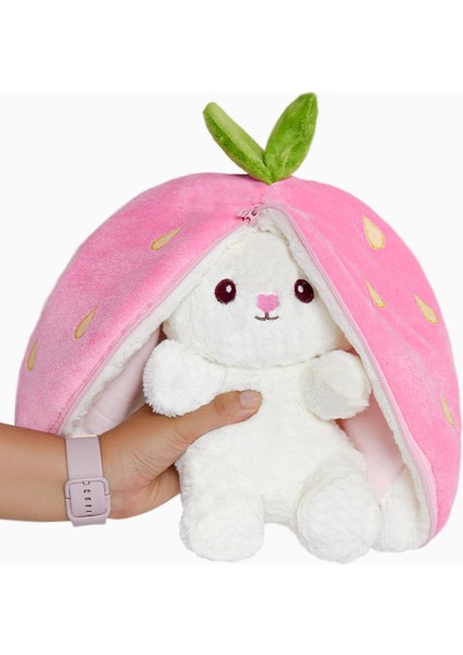 Sevimli Peluş Çilek Tavşan fırsatları