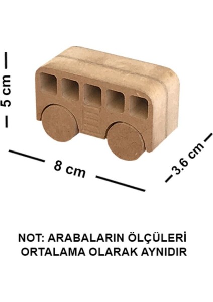 Ahşap Oyuncak Araba Seti 6'lı fiyatları