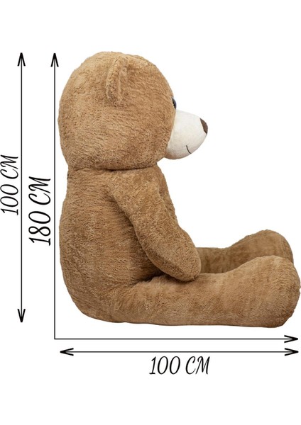 Peluşçu Dayı 180 cm Renkli Pelüş Büyük Ayıcık fırsatları