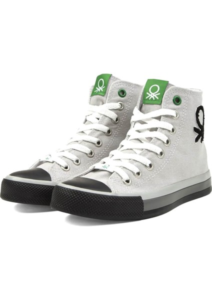 BN-30552 Gri / Siyah Erkek Uzun Convers