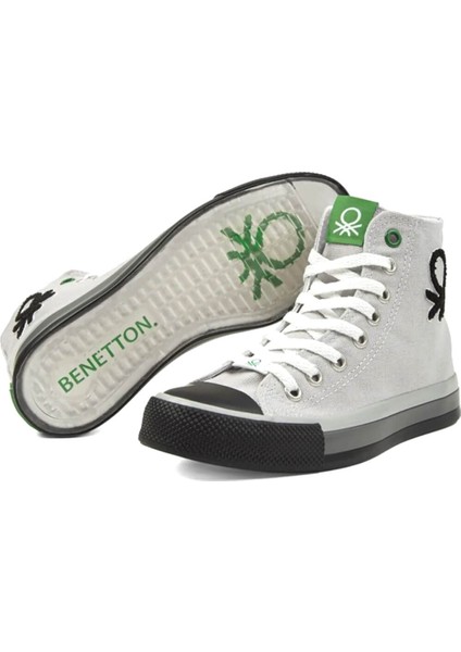 BN-30552 Gri / Siyah Erkek Uzun Convers