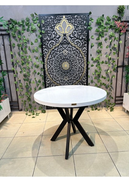 Tekno Trust Suntalam Elisa Yuvarlak 4 Kişilik Mutfak Masası Takımı SOFT12 fırsatları