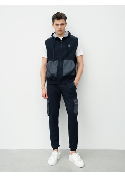 1319002 Erkek Eşofman Alt Navy