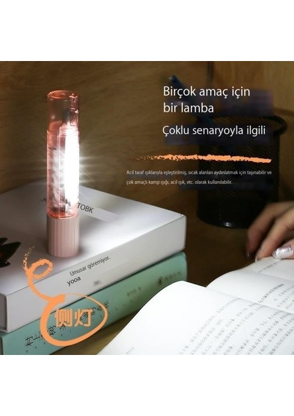 El Feneri Güçlü Işık Şarj Edilebilir Ultra Parlak Uzun Menzilli Dış Mekan Taşınabilir Küçük Mini Çok Fonksiyonlu Zoom (Yurt Dışından) fırsatları