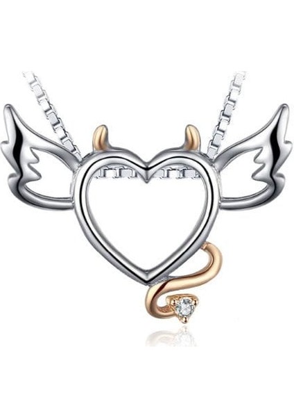 Pırlanta Aşk Şeytanı Kolye 79875