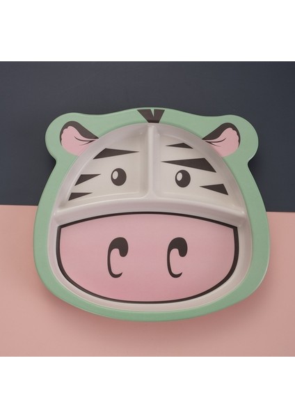 Karikatür Bambu Elyaf Çocuk Gıda Takviyesi Bölme Plakası Yaratıcı Ev Bebek Anaokulu Öğrencileri Yemek Tabağı (Yurt Dışından) indirimleri