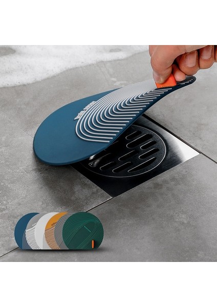 Kanalizasyon Yer Drenajı Koku Giderici Banyo Silikon Deodorant Mat Mutfak Banyo Tuvalet Silikon Deodorant Yer Süzgeci Kapağı (Yurt Dışından) fiyatları