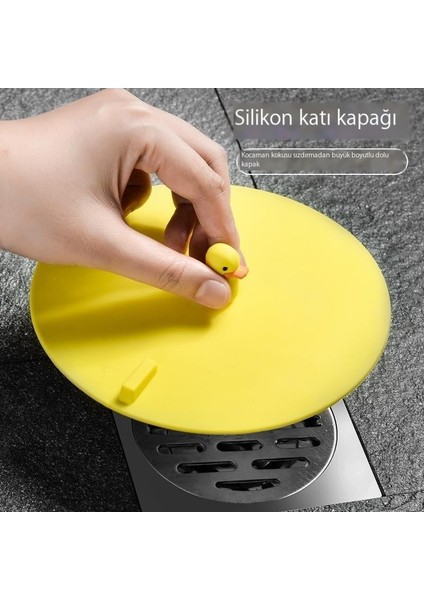 Kanalizasyon Yer Drenajı Koku Giderici Banyo Silikon Deodorant Mat Mutfak Banyo Tuvalet Silikon Deodorant Yer Süzgeci Kapağı (Yurt Dışından) modelleri