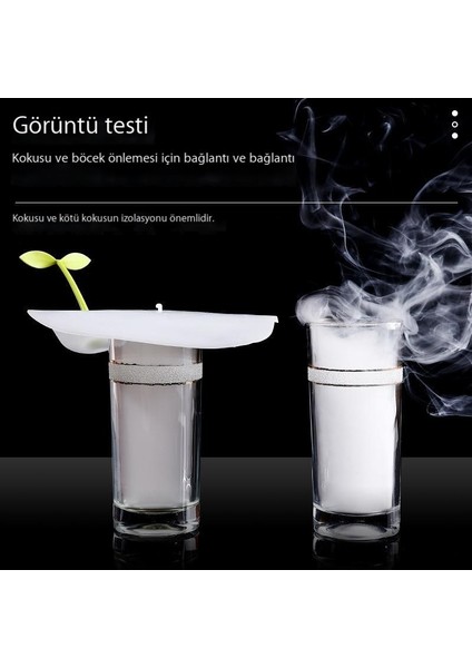 Küçük Fasulye Filizi Yer Süzgeci Kapağı, Koku Önleyici Banyo Kanalizasyon Yer Süzgeci, Blokaj Önleyici, Böcek Geçirmez, Ters Koku Önleyici Fasulye Filizi Yer Süzgeci Kapağı (Yurt Dışından) fırsatları