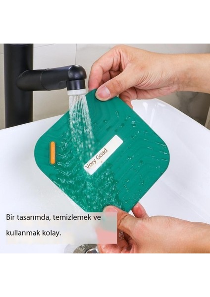 Kare Yer Süzgeci Kapağı Banyo Yumuşak Kauçuk Koku Önleyici Mat Mutfak Banyo Tuvalet Yumuşak Kauçuk Koku Önleyici Kanalizasyon Yer Sifonu Müzik (Yurt Dışından) modelleri