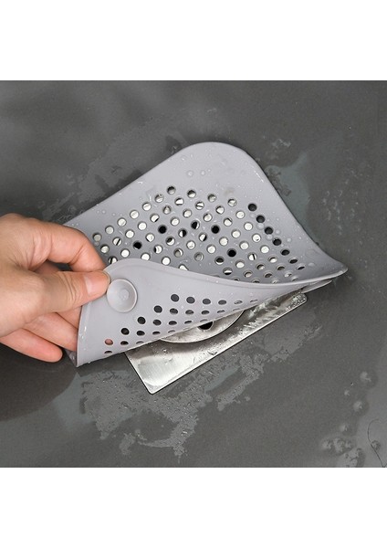Silikon Yer Drenajı Kanalizasyon Filtresi Saç Anti-Tıkanma Banyo Tuvalet Drenaj Lavabo Zemin Drenaj Filtresi (Yurt Dışından) fırsatları