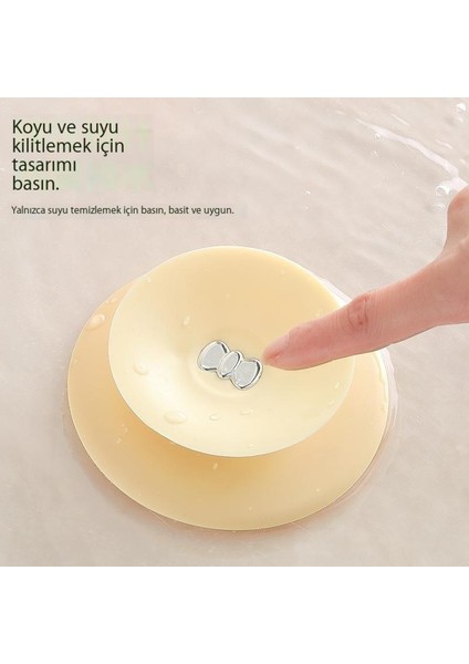 Vantuz Yumuşak Tutkal Zemin Süzgeci Kapağı Deodorant Pedi Banyo Tuvalet Mutfak Koku Giderici Kanalizasyon Sızdırmazlık Deodorantı Eserdir (Yurt Dışından)