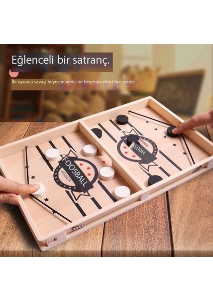 Çocuk Eğitici Ahşap Sıçrayan Satranç Ebeveyn-Çocuk Interaktif Satranç Çarpışma Satranç Zıplayan Top Masaüstü Fırlatma Eğitimi Düşünme Oyuncak (Yurt Dışından)