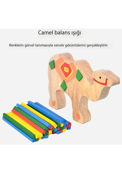 Eğitici Oyuncaklar Denge Aleti Denge Deve Dengesi Yüksek Katlı Basamaklı Ebeveyn-Çocuk Oyuncakları Yapı Taşı Fabrikasının Büyük Yığınları (Yurt Dışından)