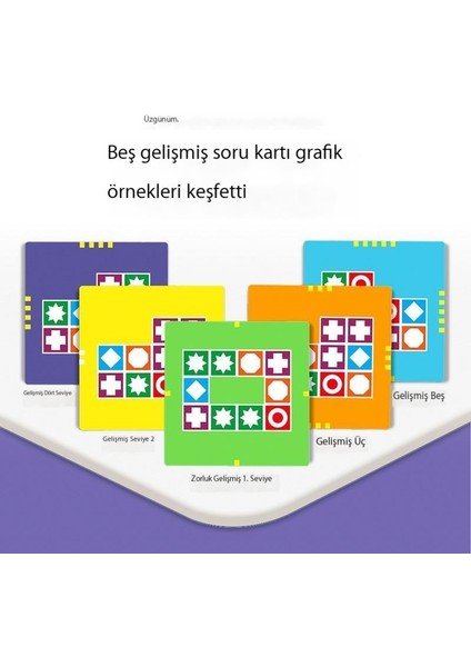 Content dolls Mekansal Mantıksal Düşünme Eğitimi Bulmaca Ebeveyn-Çocuk Interaktif Masa Üstü Oyunu Çocuk Erken Eğitim Eğitici Oyuncaklar (Yurt Dışından)