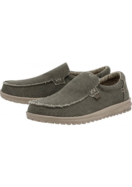 Erkek Sneaker ( Günlük) HD.40124 Hey Dude Mikka Braided 3VE Army