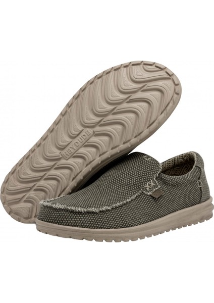 Erkek Sneaker ( Günlük) HD.40124 Hey Dude Mikka Braided 3VE Army