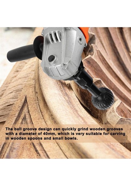 Ahşap Için Küresel Şekil Avuç Taşlama Törpü Güçlü Oyma Raspalama Traşlama Silindir Öğütücü fırsatları