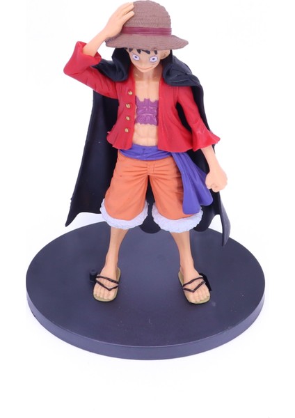 One Piece Pelerinli Luffy Anime Figür