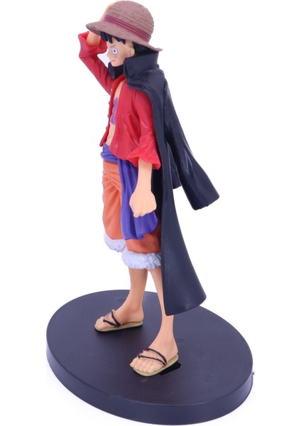 One Piece Pelerinli Luffy Anime Figür