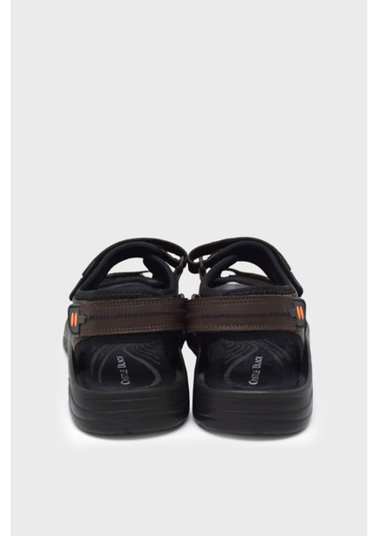 Cb-K3 Kahverengi Unisex Cırtlı Spor Sandalet