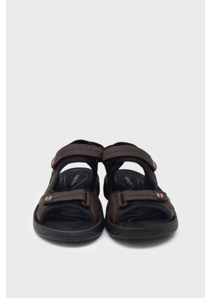 Cb-K3 Kahverengi Unisex Cırtlı Spor Sandalet