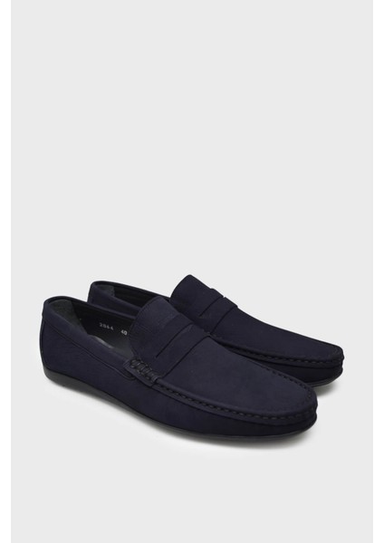FSC-2064 Lacivert Nubuk Erkek Corcik