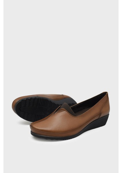 EVD2352 Taba Kadın Src Lstk Yaka Comfort