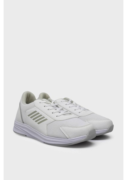 Mp MP-1046 Beyaz Unisex Bağlı Spor Ayakkabı