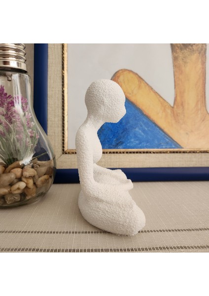 Kadın Modeli Iskandinav Tarzı Biblo Heykel Figür Dekor Dekorasyon 3D 3 Boyutlu Altındal Home