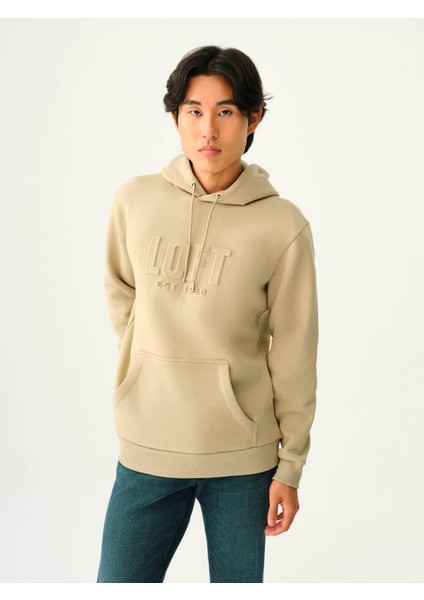 Erkek Sweatshirt Taş LF2037102