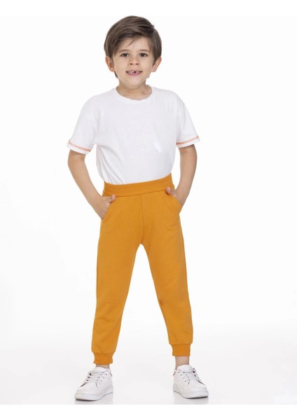 Beli Lastikli Erkek Bebek Jogger Eşofman Altı 50707