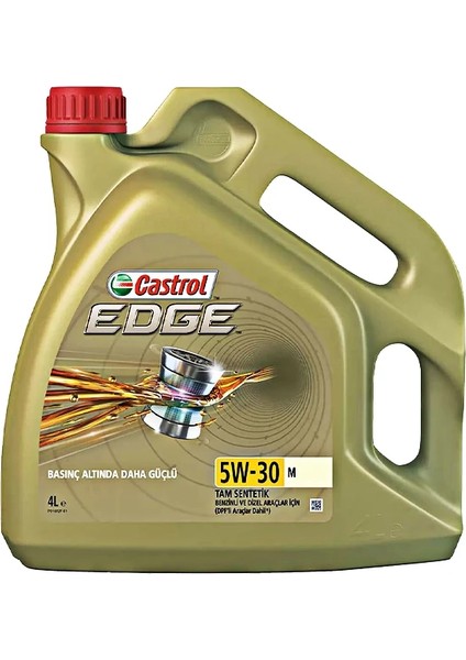 Edge 5W-30 M 4 Litre Motor Yağı ( Üretim Yılı: 2024 )