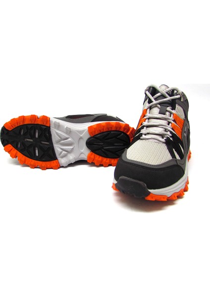 Mp MP-2603 Gri / Turuncu Erkek Bağlı Spor Ayakabı