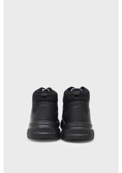 DNLP-2030 Siyah Yüksek Taban Bogazlı Spor Ayakkabı modelleri