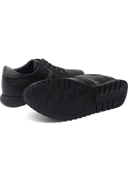 FSC-2723 Siyah Erkek Bağlı Casual Ayakkabı