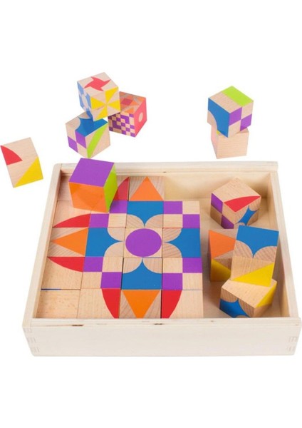 Mozaik Ahşap Bloklar 30 Parça fiyatları