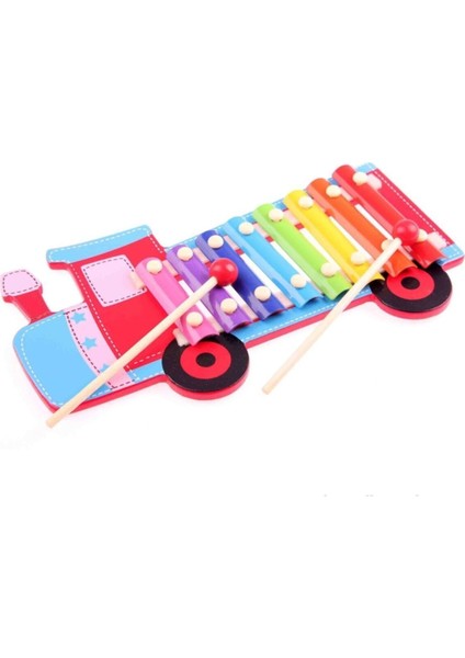 Ahşap 8 Nota Selefon - Train Piano