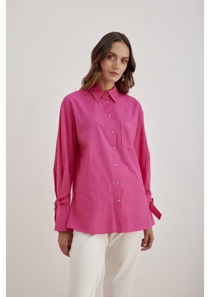 2267111 Kontrast Biyeli Bluz