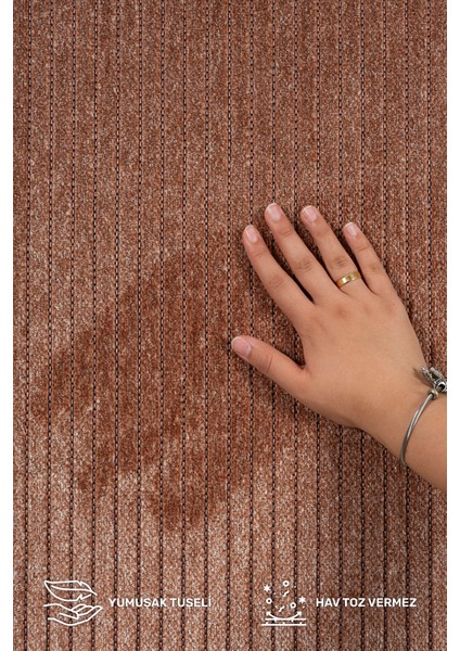 Ada Kaymaz Taban Yıkanabilir Dokuma Taba Kiremit Kilim Yolluk 404 modelleri