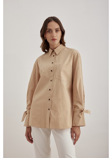 2267111 Kontrast Biyeli Bluz