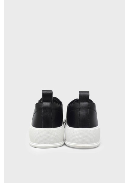 BLG23Y384-3 Siyah Kadın Bağlı Sneakers modelleri