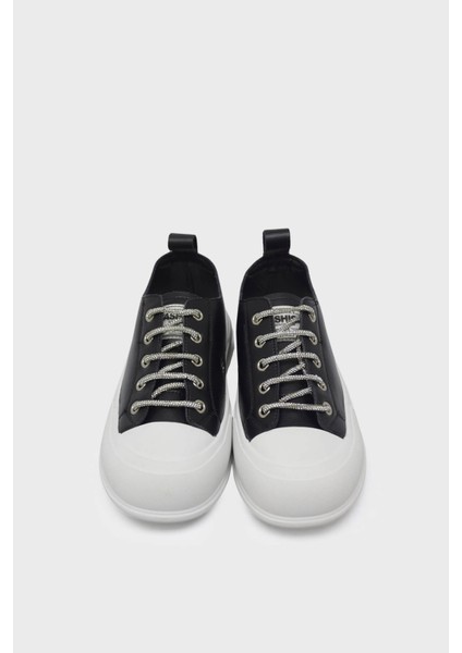 BLG23Y384-3 Siyah Kadın Bağlı Sneakers indirimleri