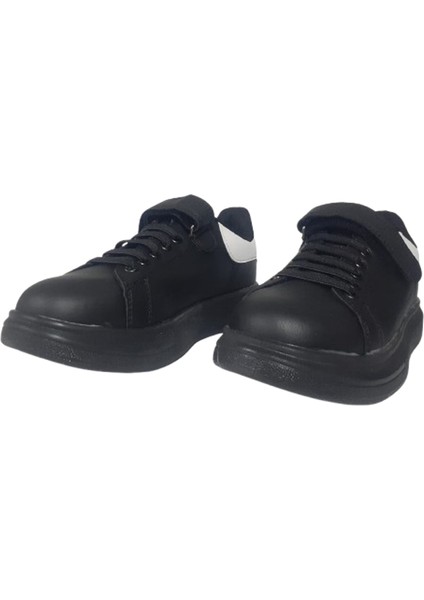 Çocuk Siyah Beyaz Ortopedik Taban Yürüyüş Ayakkabı ARVZO366-00 fiyatları