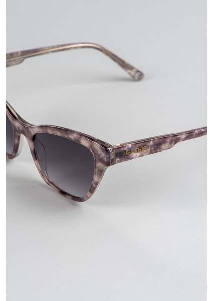 Gri Camlı Cat Eye Güneş Gözlüğü modelleri