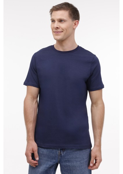 MB SN220 T Shırt 4pr Lacivert Erkek Kısa Kol T-Shirt